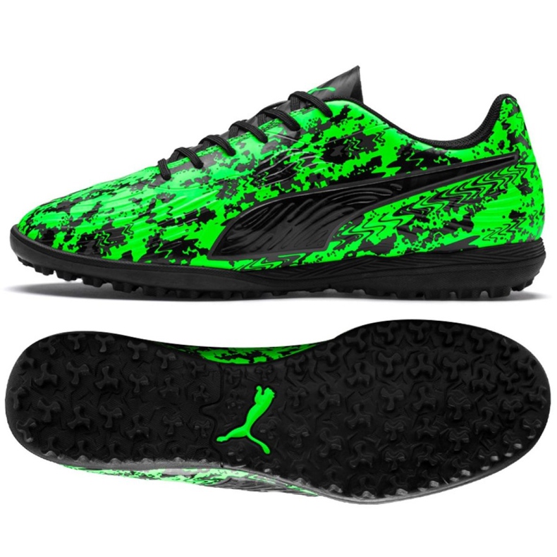 Kopačke Puma PUMA One 19,4 Tt M 105495 ​​03 raznobojna zelena