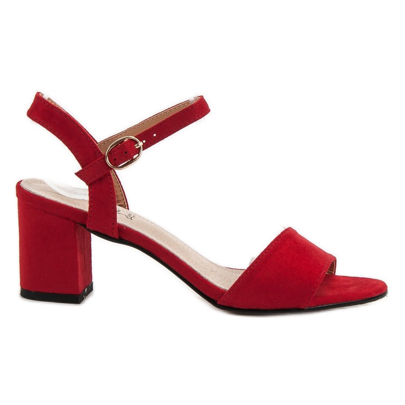 Evento Sandale na šanku crvena