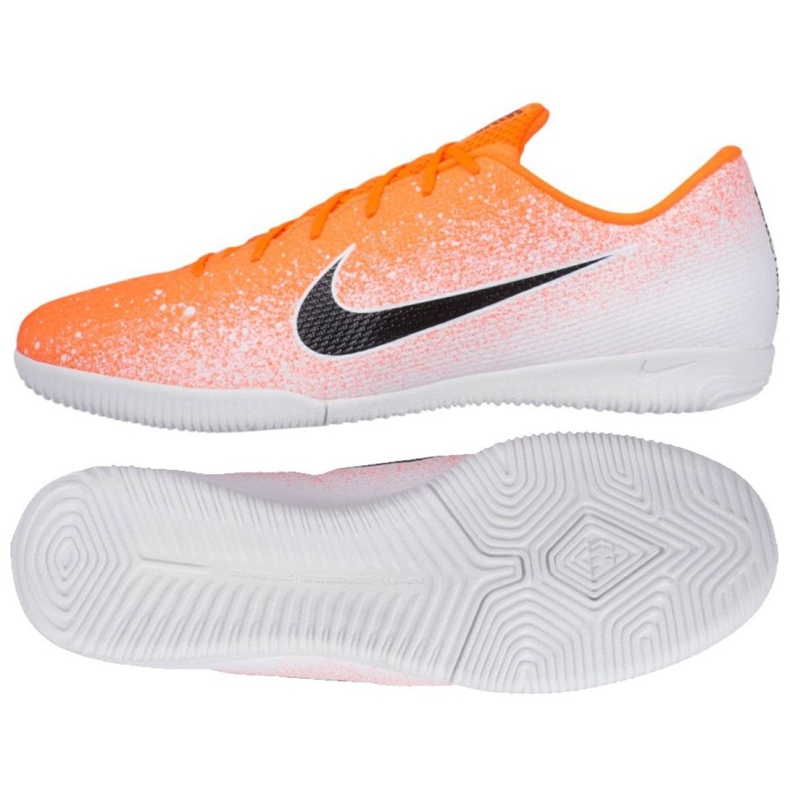 Nike Mercurial Vapor Ic M AH7383-801 nogometne cipele raznobojna naranča