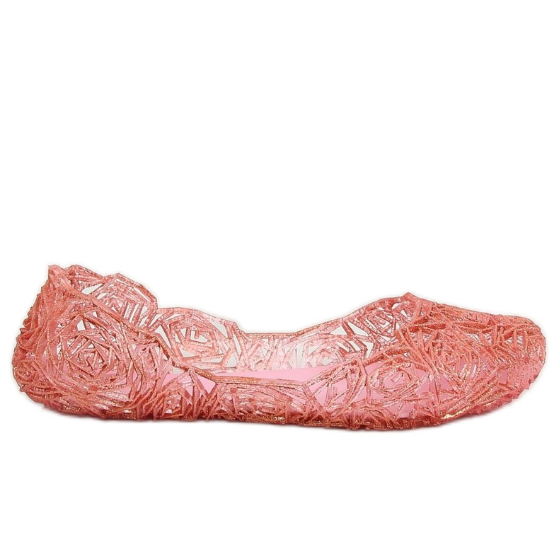 Ružičaste gumene balerinke QX-02 Rose ružičasta