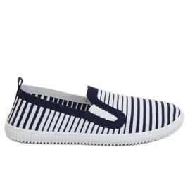 Tenisice slipon tamnoplave XJ-2909 Navy bijela tamnoplava