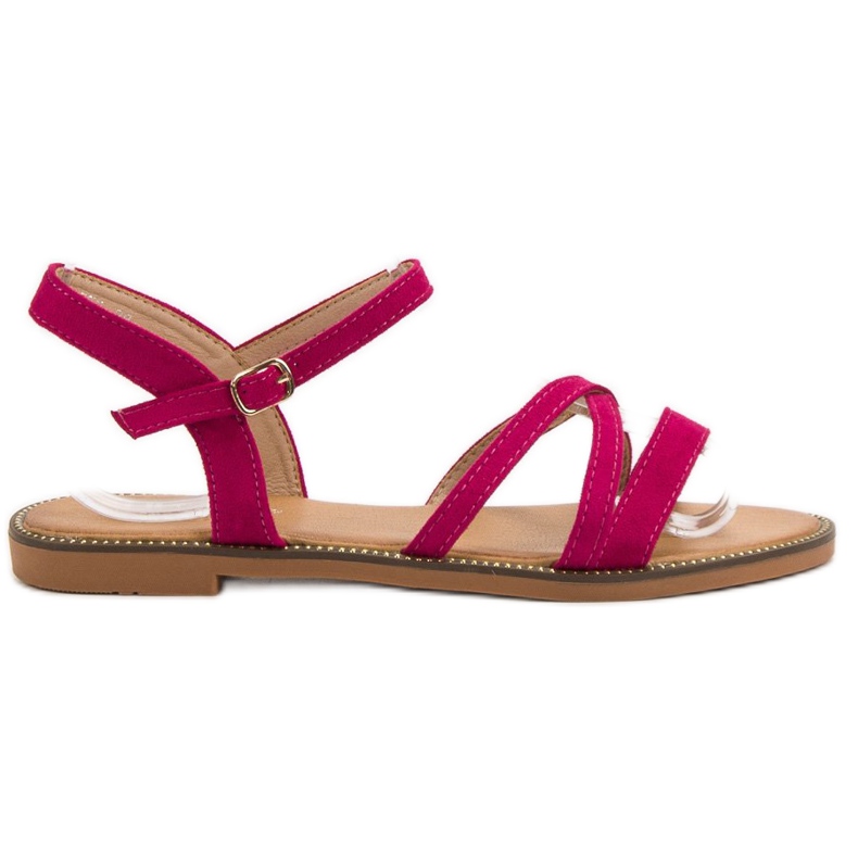 Ch. Creation Sandale od antilopa ružičasta