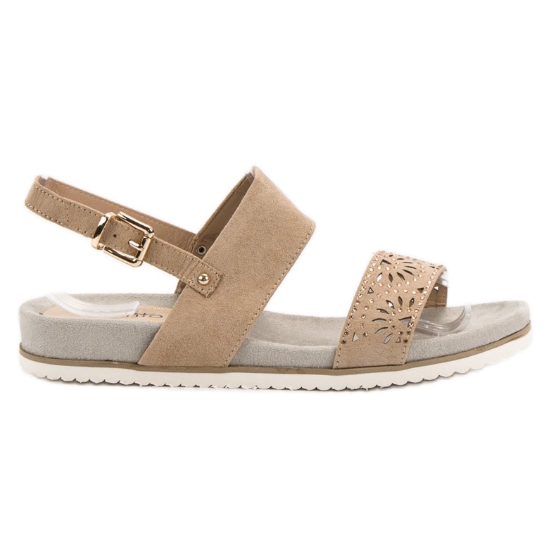 Evento Bež otvorene sandale