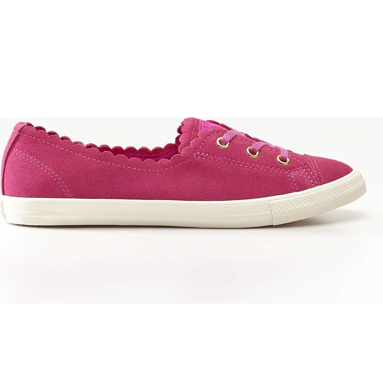 Converse Chuck Taylor All Star Balet Scallop 484 Aktivna Fuschia Gold Egret raznobojna ružičasta