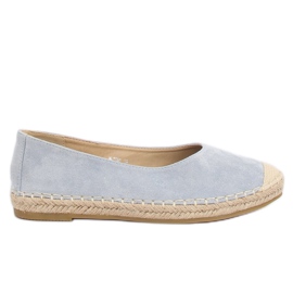 Espadrile plave balerine N-2980 L. PLAVA