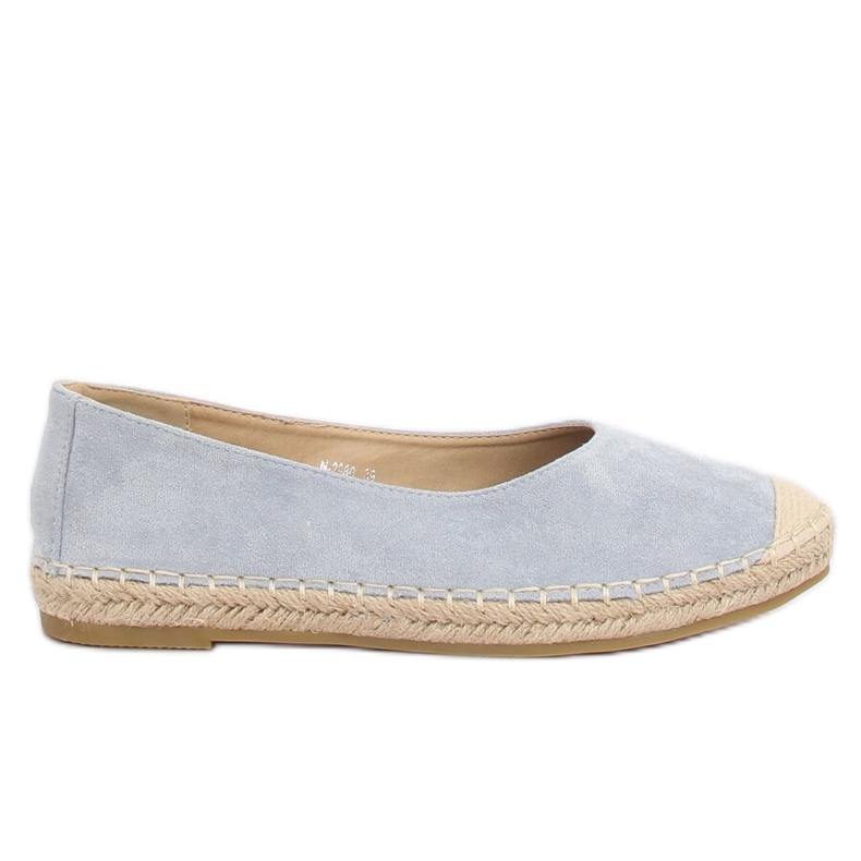 Espadrile plave balerine N-2980 L. PLAVA