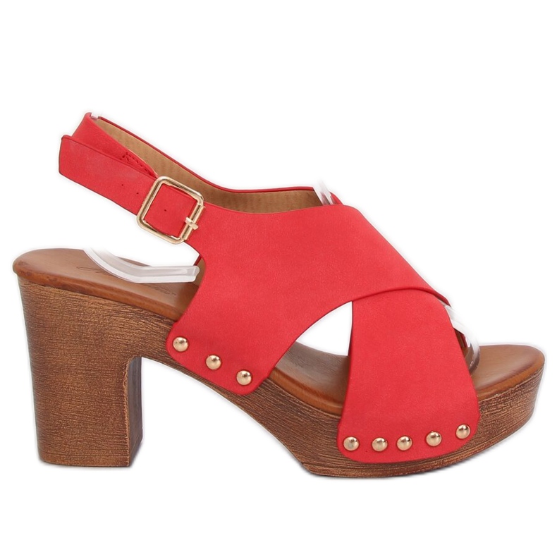 Sandale ala crvene cokule D-131 Red crvena