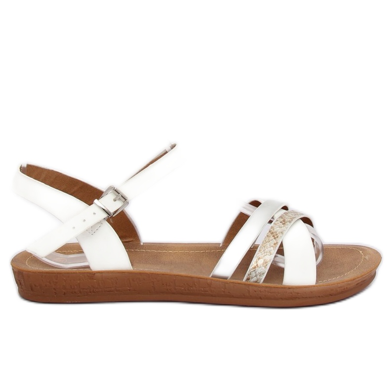 Bijele ženske sandale TS-9 Bijela