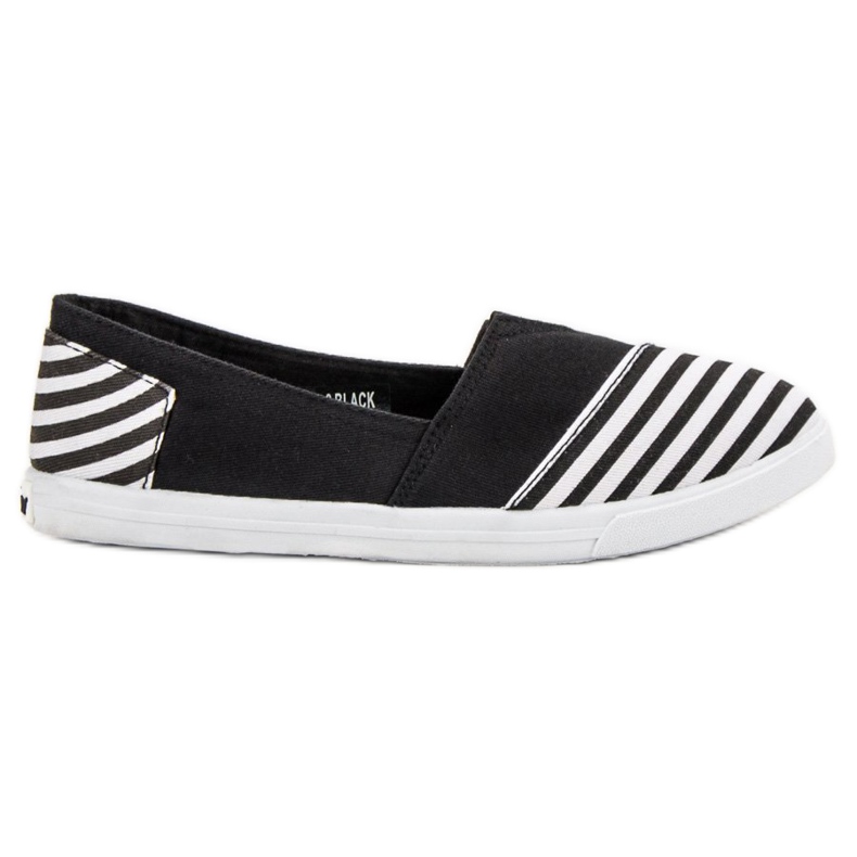 SHELOVET Slip On Light tenisice bijela crno