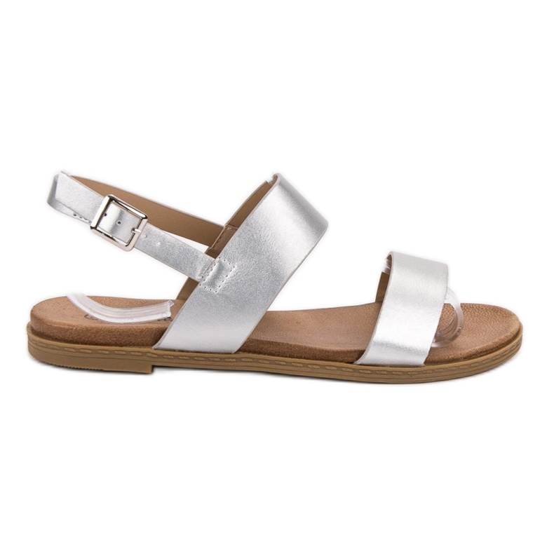 Primavera Ležerne sandale siva