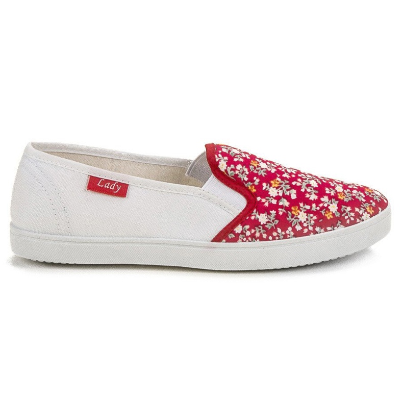 Lovery Ležerni sliponi bijela crvena