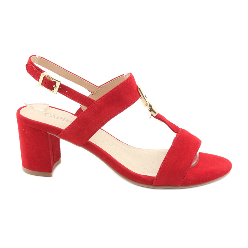 Red Caprice 28303 sandale na stupu crvena