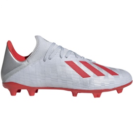 Kopačke adidas X 19.3 Fg M F35382 višebojan srebro