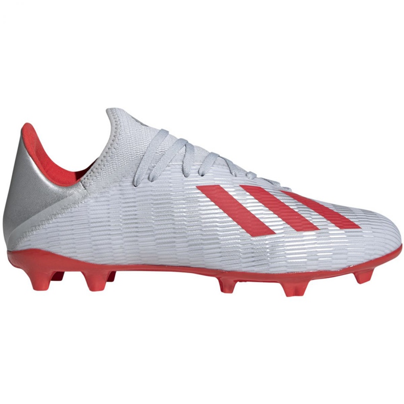 Kopačke adidas X 19.3 Fg M F35382 raznobojna srebro