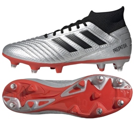 Adidas Predator 19.3 Sg M F99992 kopačke višebojan srebro