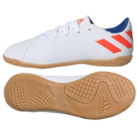 Unutarnje cipele adidas Nemeziz Messi 19.4 U Jr F99928 višebojan bijela