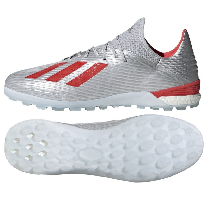 Adidas X 19.1 Tf M G25752 kopačke raznobojna srebro