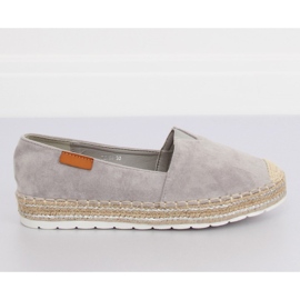 Espadrile od sivog suncobrana RC-61 Siva II-GAT