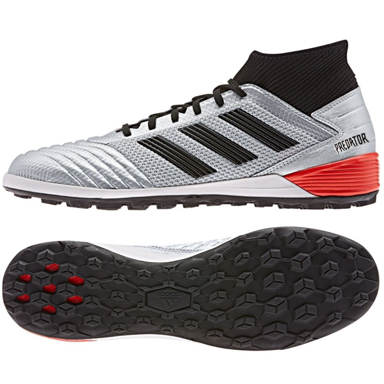 Adidas Predator 19.3 Tf M F35629 kopačke siva srebro