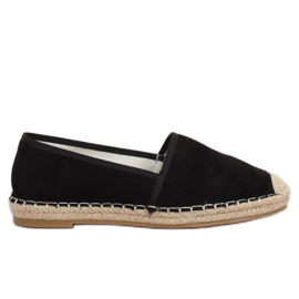 Crne ženske espadrile LX178 Crne crna
