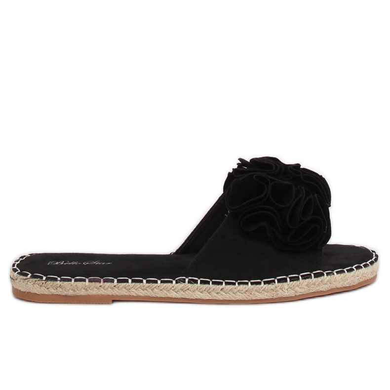 Crne ženske crne papuče L2777 Crne crno