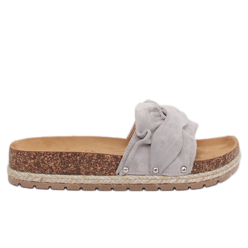 Sivi Espadrile sivi BJS-002 Sivi siva raznobojna