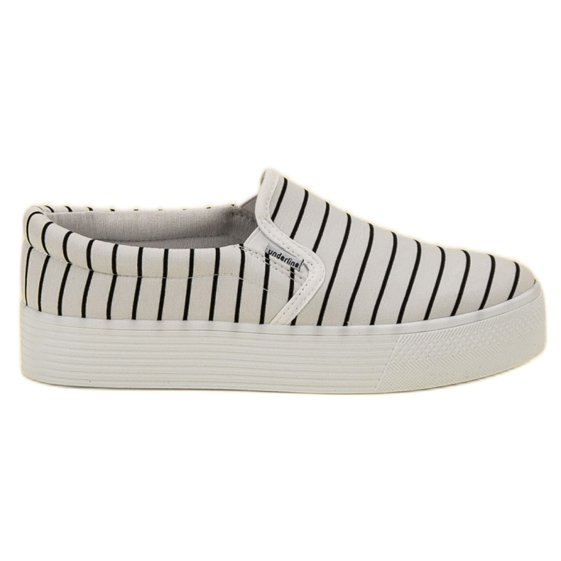 SHELOVET Bijeli prugasti sliponi bijela