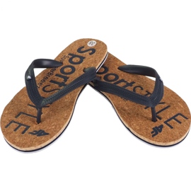 Papuče 4f W H4L19-KLD002 30S tamno tamnoplave smeđa tamnoplava