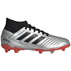 Adidas Predator 19.3 Fg Jr G25795 kopačke višebojan srebro