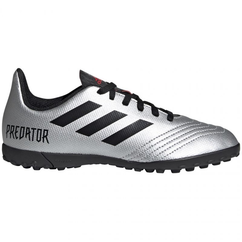 Kopačke Adidas Predator 19.4 Tf Jr G25825 raznobojna srebro