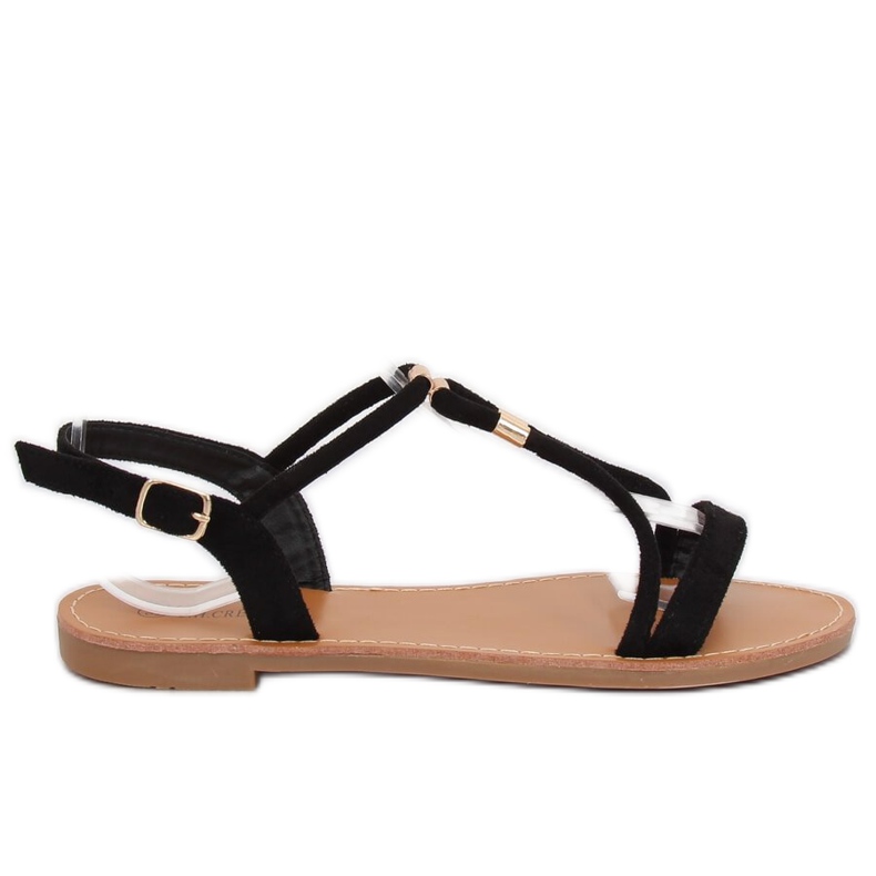 Crne ženske sandale L520 Black crno