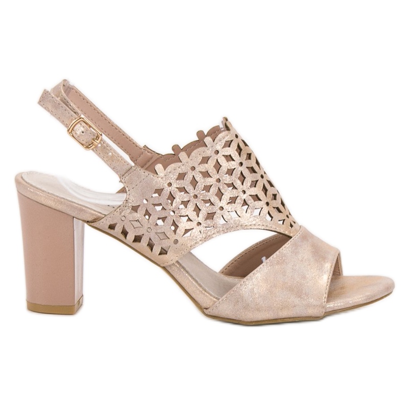 Goodin Ažur sandale ružičasta
