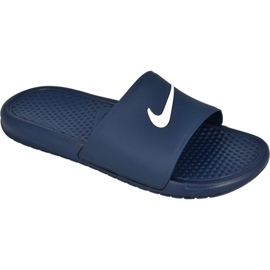 Papuče Nike sportska odjeća Benassi tuš slajd M 819024-410 tamnoplava