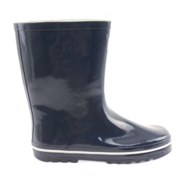 American Club Tamnoplave, izolirane galoše Američkog kluba bijela tamnoplava