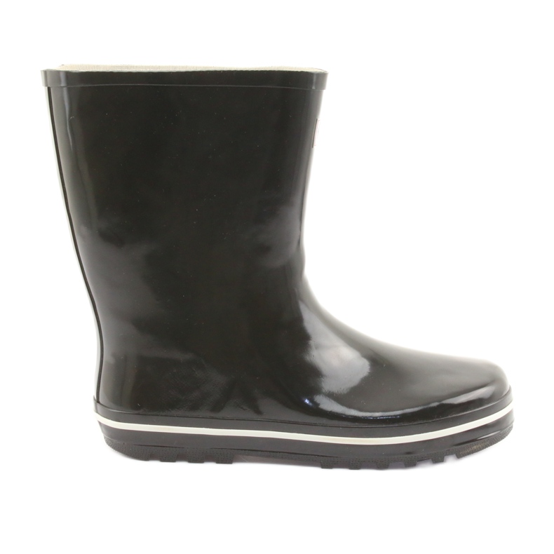 Crne neizolirane galoše American Club bijela crno
