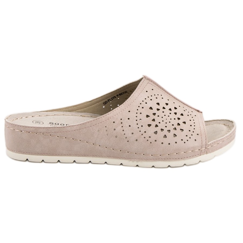 Goodin Ažurne papuče smeđa