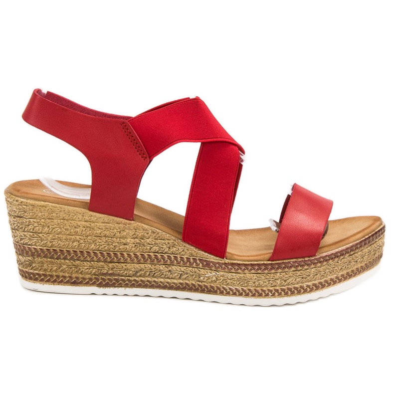 Flyfor Lagane klizne sandale crvena