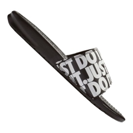 Nike Benassi Jdi Print M 631261-024 dijapozitivi bijela crna