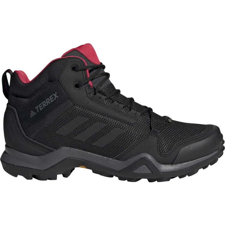 Cipele za planinarenje adidas Terrex AX3 Mid Gtx W BC0590 crno