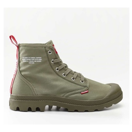 Palladium Pampa Hi Dare 325 Olive Night višebojan zelena