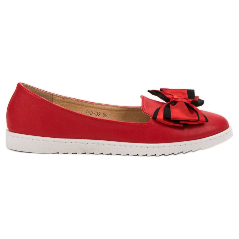 Miss Laura Balerina s mašnom crvena