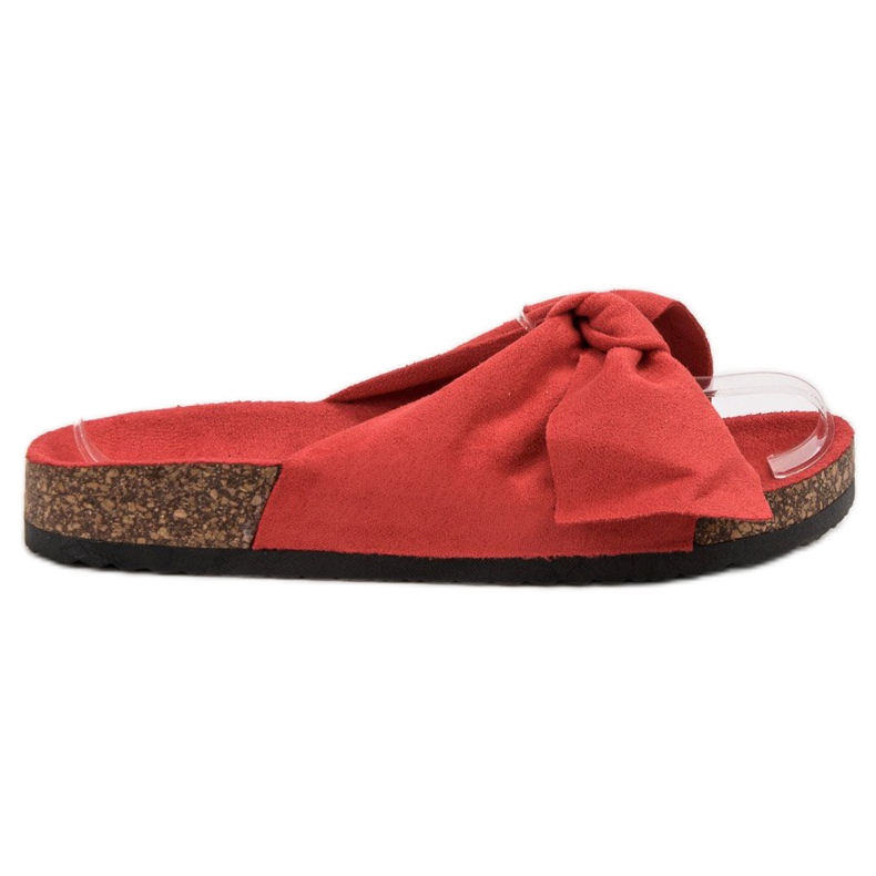 Diamantique Papuče s mašnom crvena