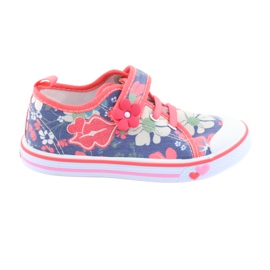 Tenisice Usta American Club kožni umetak crvena plava višebojan