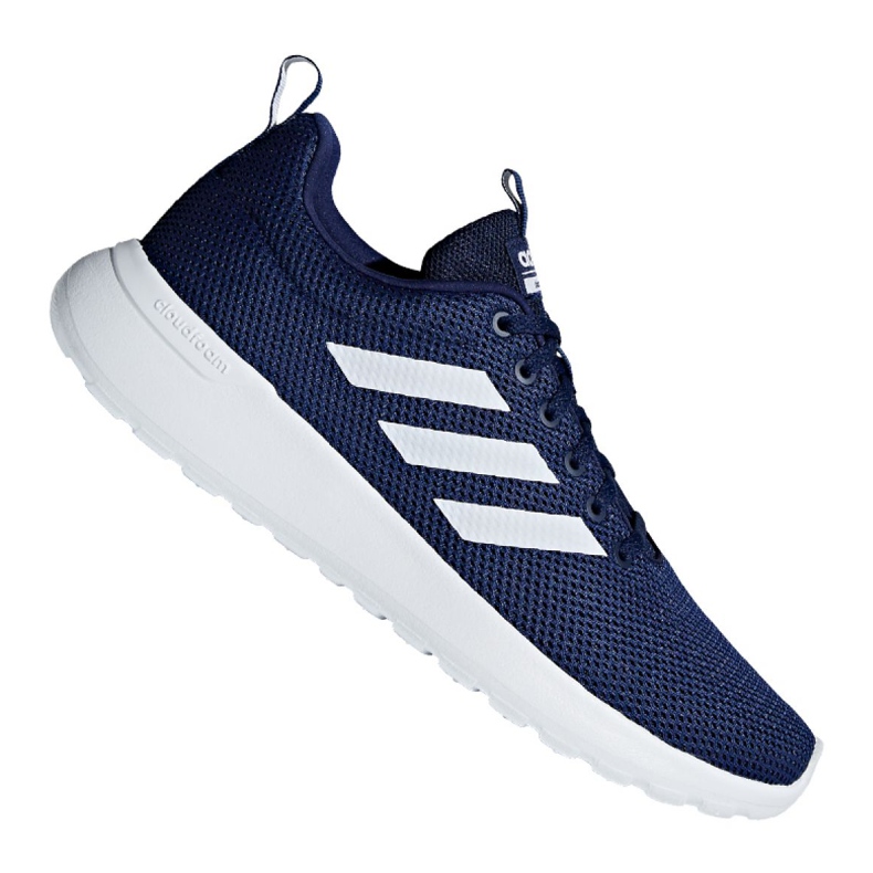 Patike za trčanje adidas Lite Racer Cln M B96566 bijela mornarsko plava