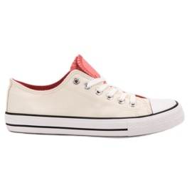 SHELOVET Niske tenisice smeđa