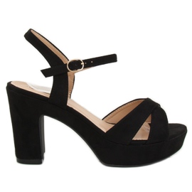 Crne crne sandale JC15017 Crne crna