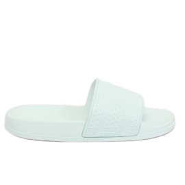 Papuče od metvice J10761 Zelene višebojan zelena