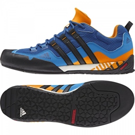 Adidas Terrex Swift Solo M AQ5296 cipele crna plava višebojan