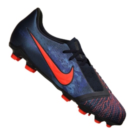 Nike Phantom Vnm Elite Fg Jr AO0401-440 nogometne cipele crno mornarsko plava