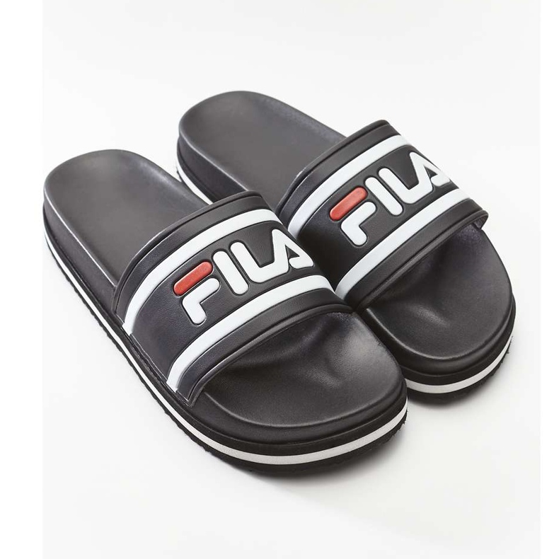 Fila Moro Bay Zeppa Wmn 11W crna pruga bijela crno